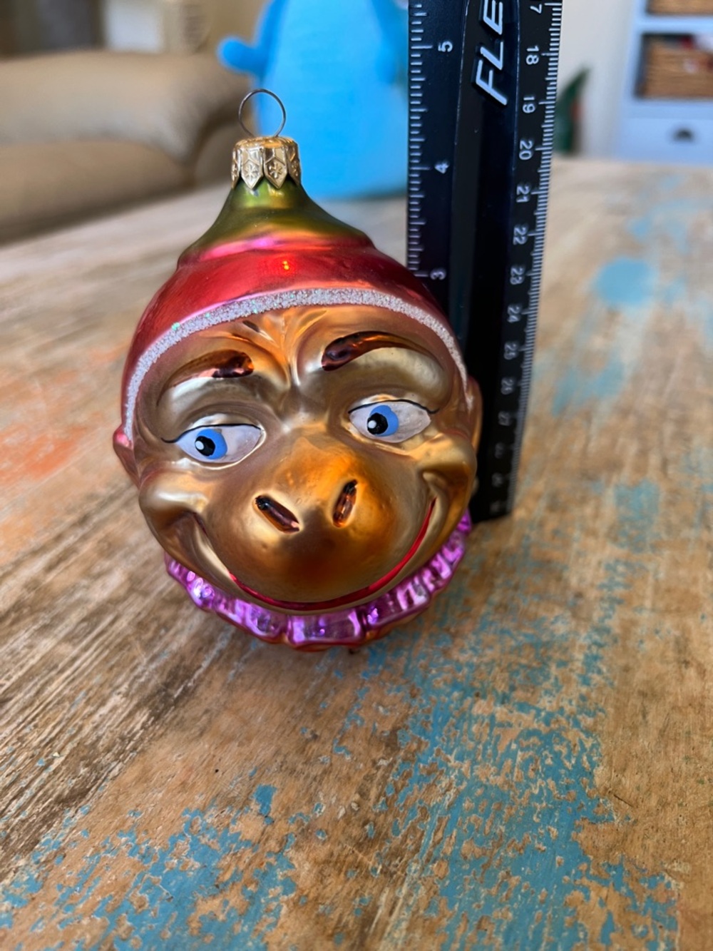 Vintage Christopher Radko Monkey Ornament - Picture 10 of 10